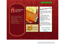 Tablet Screenshot of canadianselect.com